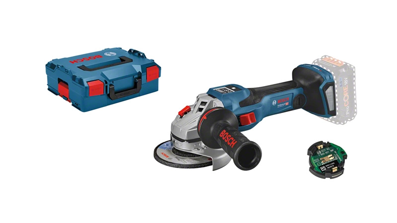 Bosch akunurklihvija GWS 18V-15 SC Cordless Angle Grinder, ilma akuta