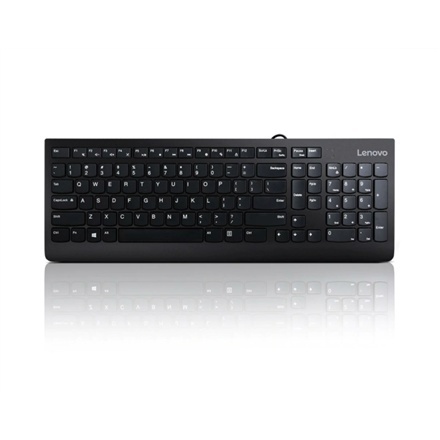 Lenovo klaviatuur USB Keyboard 300 Keyboard layout English, must, Wired Via USB