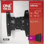One for All seinakinnitus TV Wall mount 42 Solid Flat