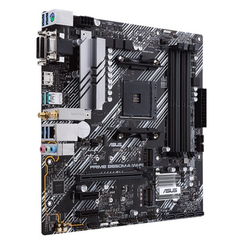 ASUS emaplaat PRIME B550M-A AMD AM4 DDR4 mATX, 90MB14I0-M0EAY0