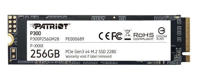 Patriot kõvaketas SSD 256GB Viper P300 1700/1100 PCIe M.2 2280