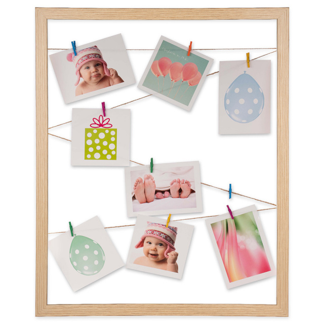 Victoria Collection pildiraam Milano 40x50 Polaroid, naturaalne