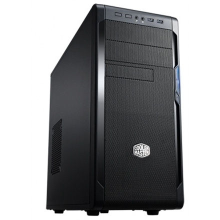 Cooler Master korpus N-series 300, Midl tower, with 120mm rear fan, black w/o PSU, mATX / ATX