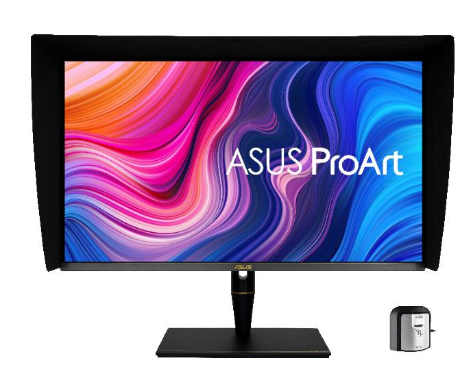 ASUS monitor 81,3cm Profess.PA32UCX-PK grey DP+HDMI UHD Speakers Lift