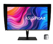 ASUS monitor 81,3cm Profess.PA32UCX-PK grey DP+HDMI UHD Speakers Lift