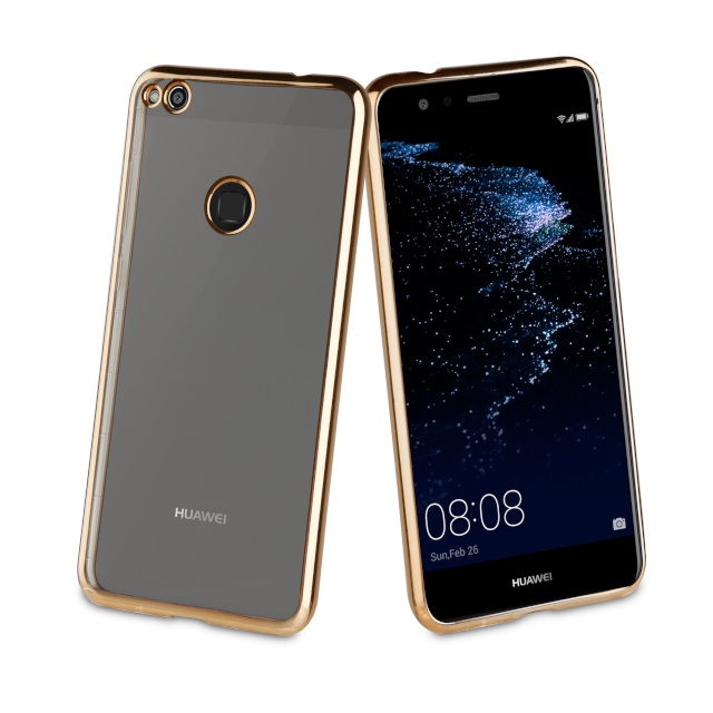 Muvit kaitsekest P8 Lite (2017) Coque Bling kuldne