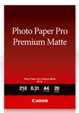Canon fotopaber PM-101 Pro Premium Matte A4, 20lk.