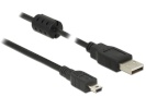 Delock kaabel Cable USB AM-Mini BM 2.0 3M must