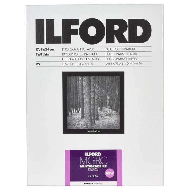 Ilford fotopaber 1x25 MG RC DL 1M 18x24