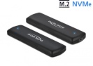 Delock kettaboks External SSD Enclosure M.2 NVME PCIE USB TYPE-C 3.2 GEN 2 tool-free must
