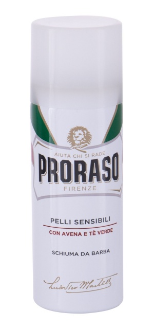 PRORASO habemeajamisvaht White Shaving Foam 50ml, meestele