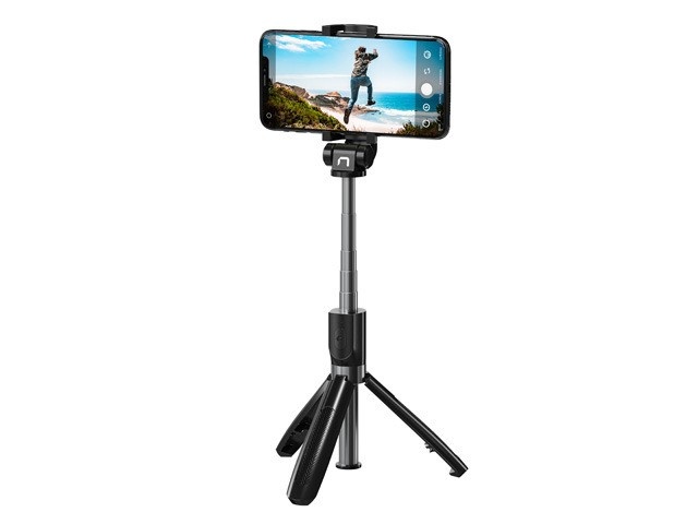 Natec käsistatiiv Selfie Stick tripod wireless must
