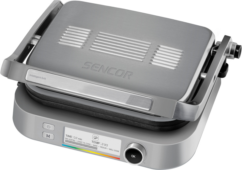 Sencor kontaktgrill SBG6231SS Intelligent Contact Grill, hõbedane