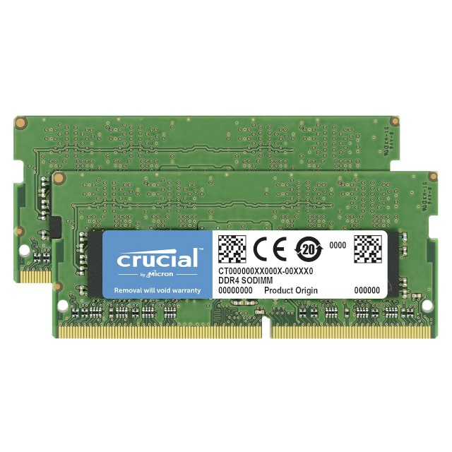 Crucial mälu 32GB Kit DDR4 3200MHz 2x16GB SO-DIMM