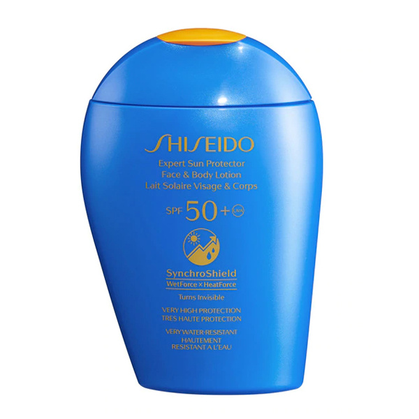 Shiseido Päikeseblokeerija EXPERT SUN Spf 50 (150ml) 50+ (150ml)
