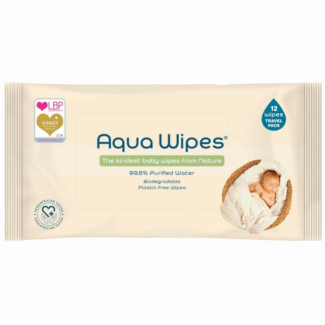 AQUA WIPES niisked salvrätikud 12tk AQW12F12P