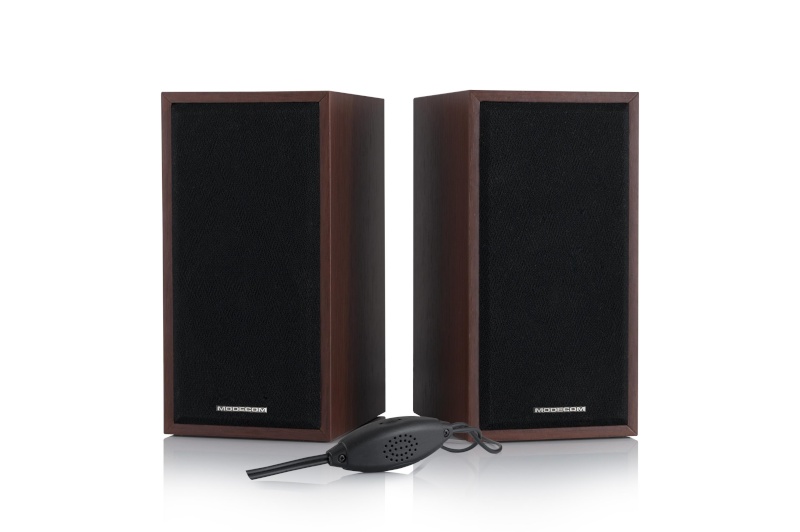 Modecom kõlarid Modecom MC-SF05 loudspeaker 5 W must,Wood Wired USB