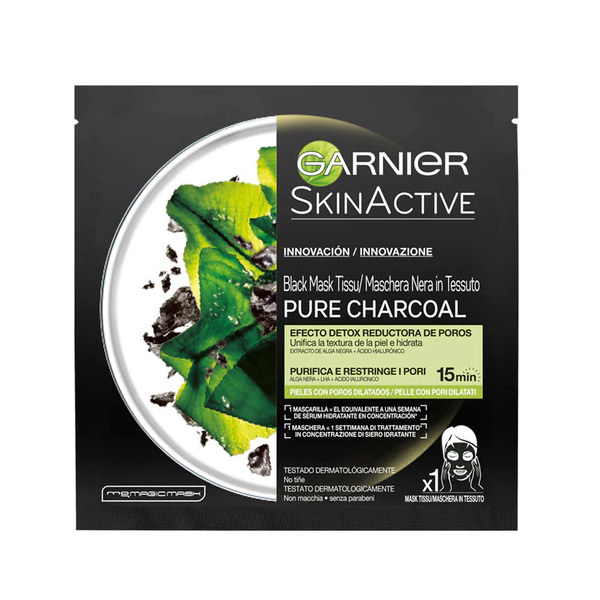 Garnier näomask PURE CHARCOAL black detox