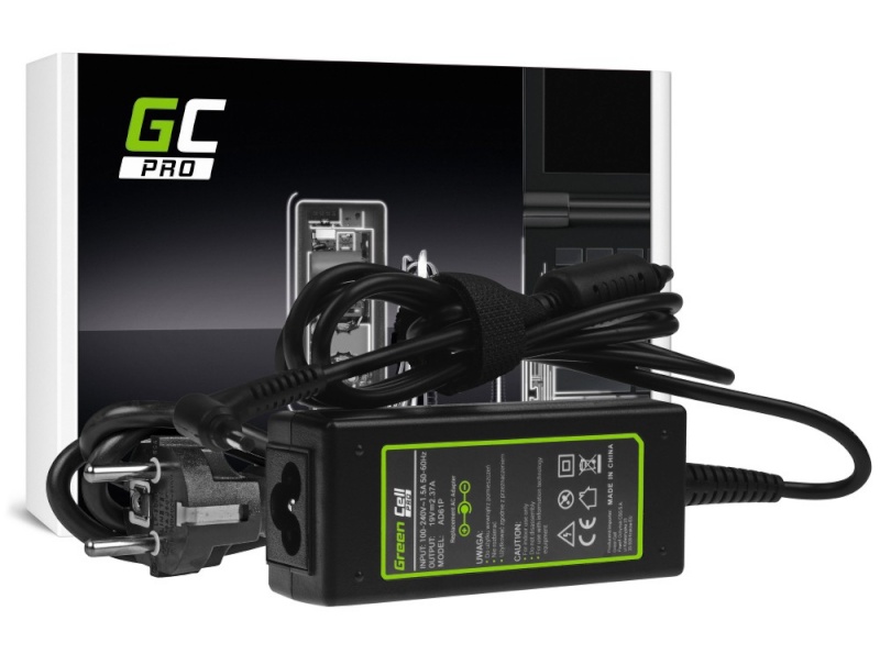 Green Cell laadija Charger PRO 19V 2.37A 45W 3.0-1.1mm for Asus UX21E