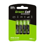 Green Cell patarei Rechargeable AAA HR03 950mAh, 4-pakk