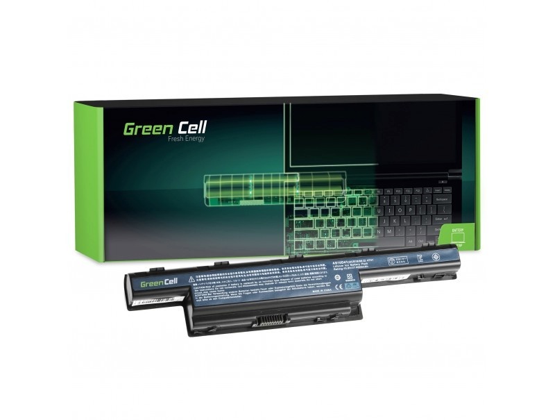 Green Cell sülearvuti aku for Acer Aspire 5740G 11,1V 6600mAh