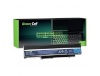 Green Cell sülearvuti aku for Acer Extens a 5235 11,1V 4400mAh
