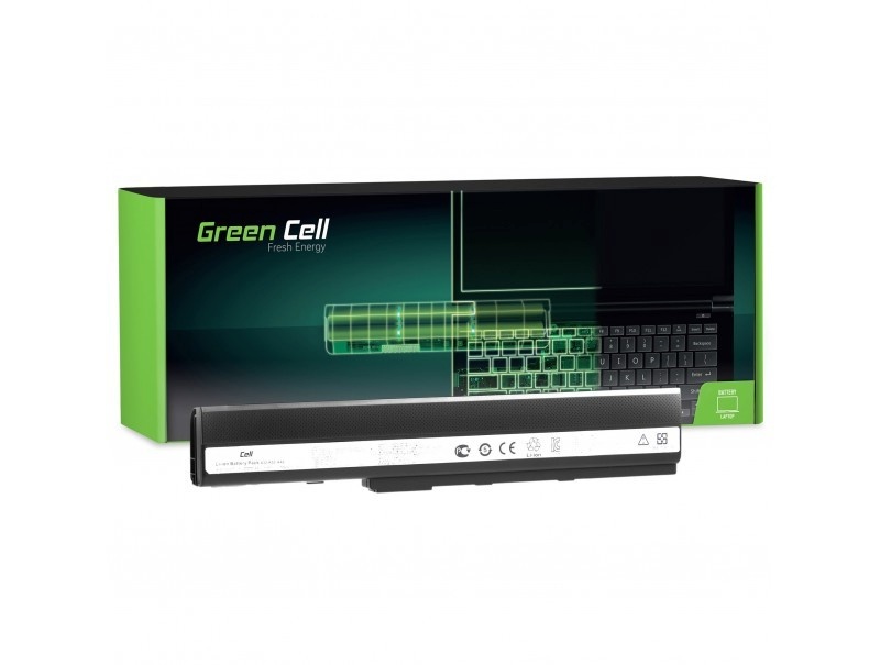 Green Cell sülearvuti aku for ASUS A32-K52 11,1V 4400mAh