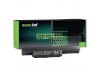 Green Cell sülearvuti aku for ASUS A31-K53 11,1V 4400mAh