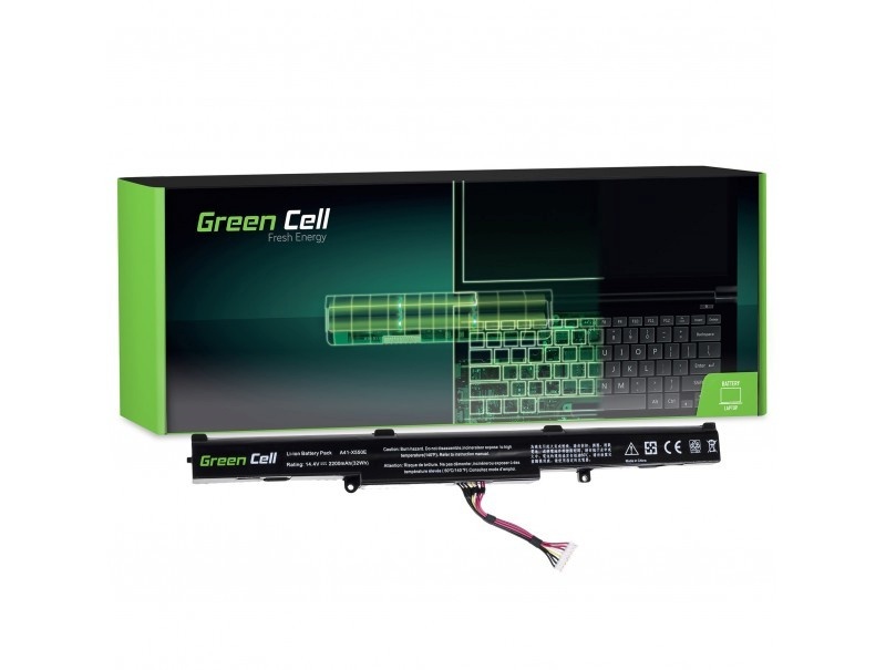 Green Cell sülearvuti aku for ASUS A41-X550 14,4V 2200mAh