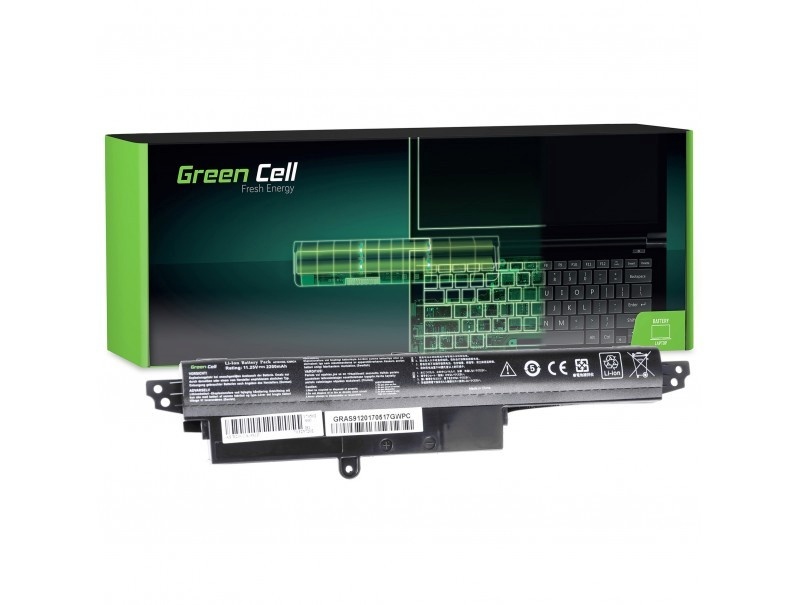 Green Cell sülearvuti aku for ASUS X200 11,25V 2200mAh