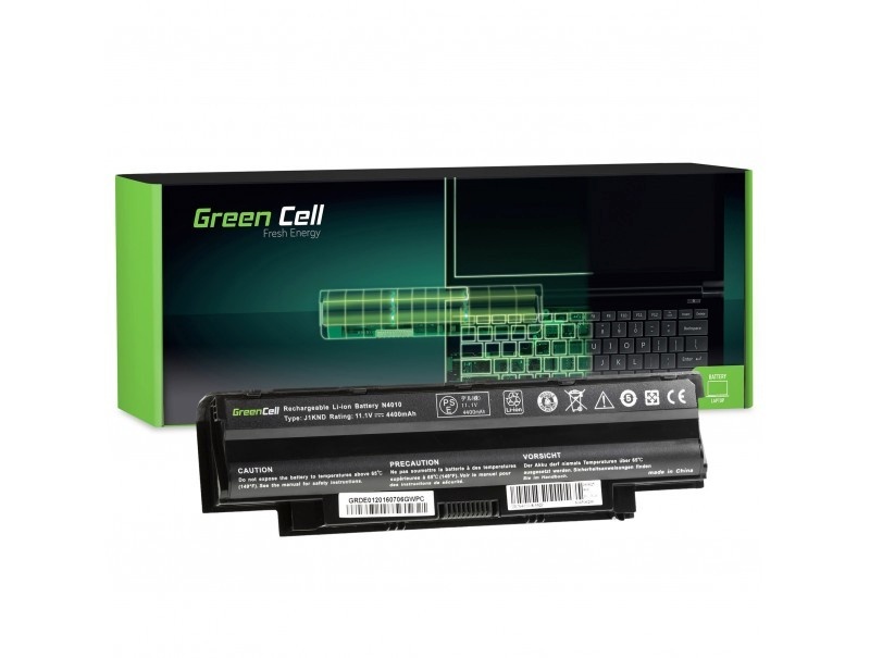 Green Cell sülearvuti aku for Dell N3010 11,1V 4400mAh