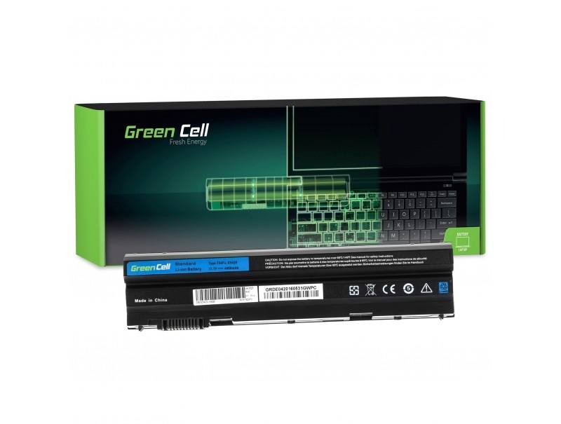 Green Cell sülearvuti aku for Dell E5520 11,1V 4400mAh
