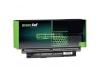 Green Cell sülearvuti aku for Dell 3521 11,1V 4400mAh