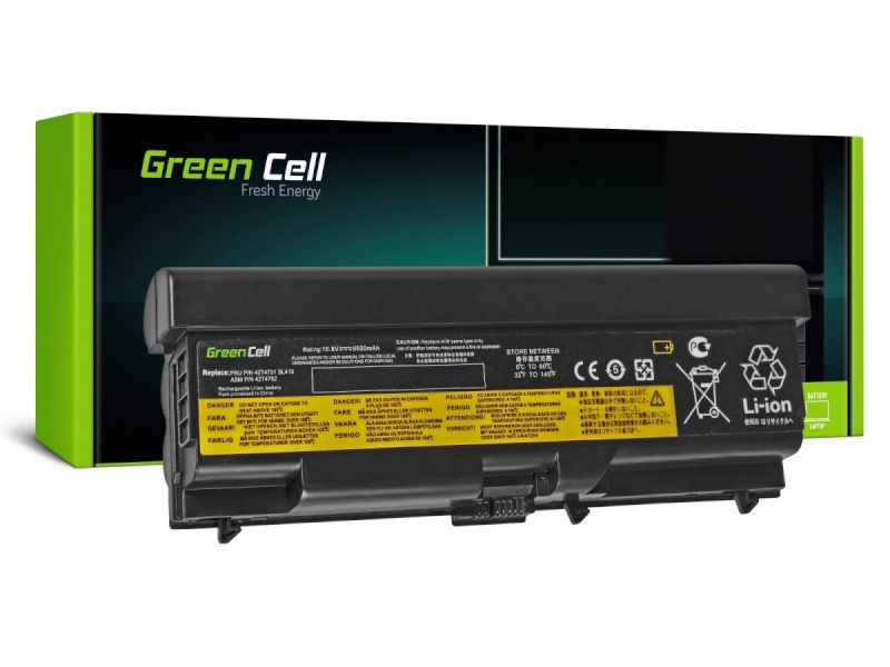 Green Cell sülearvuti aku for Lenovo T410 11,1V 6600mAh