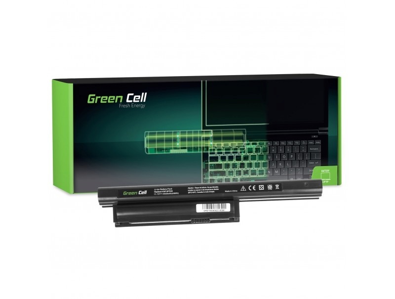 Green Cell sülearvuti aku for Sony Vaio PCG 11,1V 4400mAh