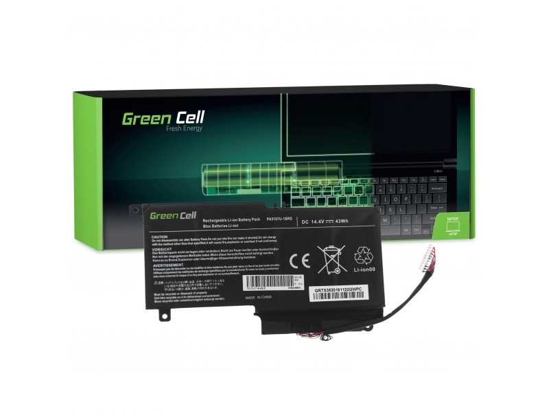 Green Cell sülearvuti aku for Toshiba L50-A 14,4V 2838mAh