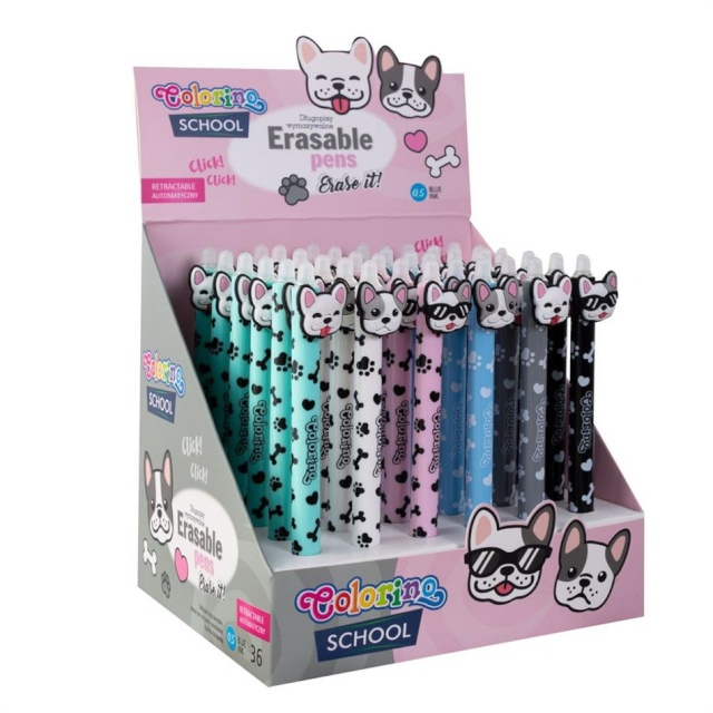 Colorino tindipliiats Lemmikloomad - sinine, kustutatav