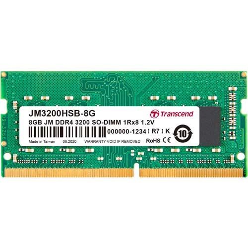 SO DDR4 8GB PC 3200 CL22 Transcend JetRam, JM3200HSB-8G