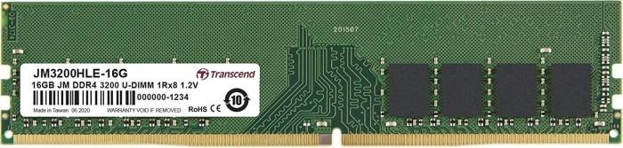 DDR4 16GB PC 3200 CL22 Transcend JetRam, JM3200HLE-16G
