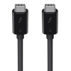 Belkin kaabel Thunderbolt™ 3 Cable (USB-C™ to USB-C) (100W), 0,8m