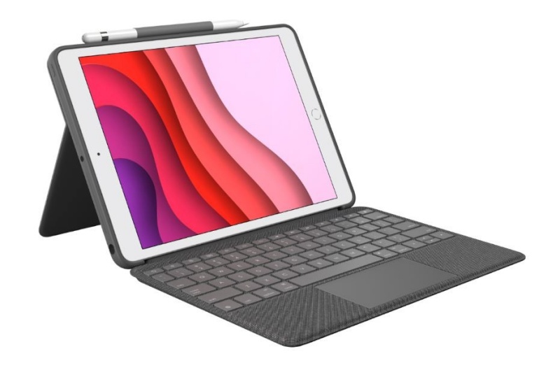 Logitech kaitsekest Combo Touch iPad 10,2 (7th Gen)