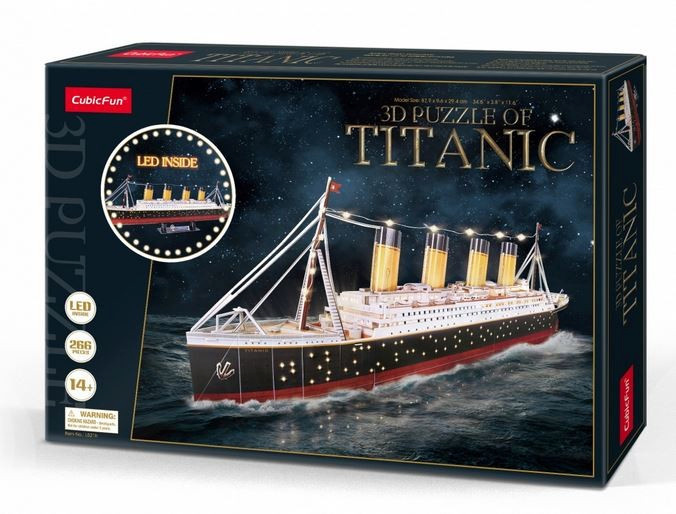 Cubicfun 3D-pusle Titanic LED