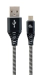 Gembird kaabel Cablexpert CC-USB2B-AMMBM-2M-BW USB cable 2.0 USB A Micro-USB B must