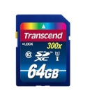 Transcend mälukaart SDXC 64GB Class 10 UHS-I 300x 