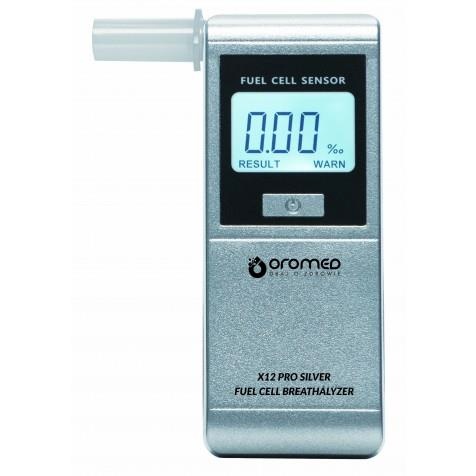 ORO-MED alkomeeter X12 PRO hõbedane alcohol tester