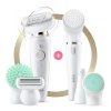 Braun epilaator + FaceSpa näopuhastushari, masseerija ja näoepilaator Silk•épil® 9 SES9300 Flex
