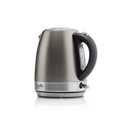 ETA veekeetja Ela mini ETA859990040 Electric, 2100 W, 1.2 L, Stainless steel, Grey, 360° rotational base