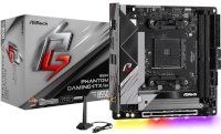 ASRock emaplaat B550 Phantom Gaming-ITX/ax AMD AM4 DDR4 Mini-ITX, 90-MXBD40-A0UAYZ