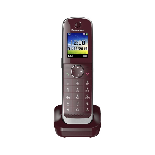 Panasonic telefon KX-TGJA30EXR wine punane