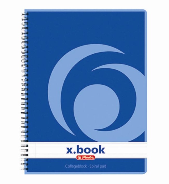 Herlitz spiraalkaustik H.College A5/80 jooneline